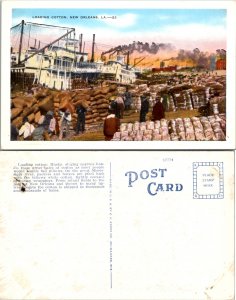 Loading Cotton, New Orleans (11540)