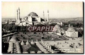 Old Postcard Istanbul Saint Sophia Museum Turkey Turkey