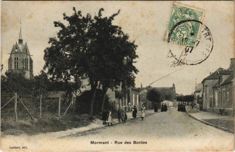 CPA MORMANT - Rue des Bordes (120678)