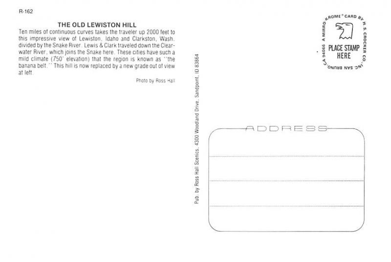 Hairpin Curves - Old Lewiston Hill, Idaho