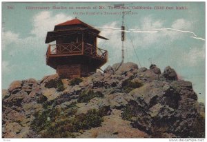 Observatory Station on summit of Mt. Tamalpais, California, PU-1909