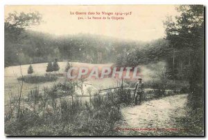 Old Postcard War Vosges 1914 1915 La Ferme de la Chipotte