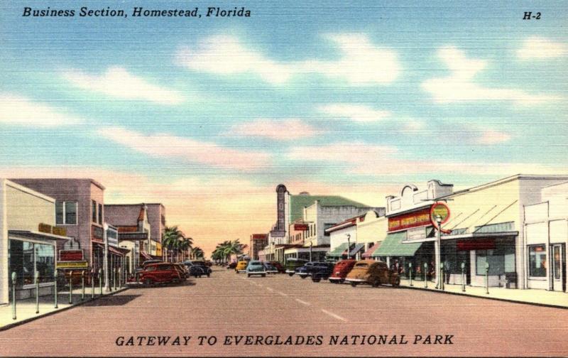 Florida Homestead Business Section