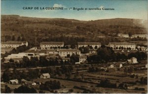 CPA La Courtine Camp, 1re Brigade et nouvelles Casernes FRANCE (1050523)