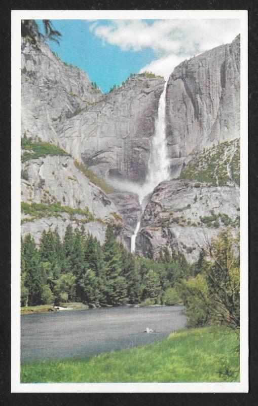 Yosemite Falls Yosemite National Park California Unused c1930s