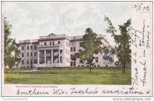 Wisconsin Waukesha Springs Sanitarium 1905