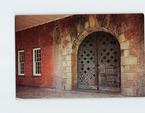 Postcard Inner Gates Of Fort Pulaski, Savannah, Georgia