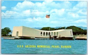 Postcard - U.S.S. Arizona Memorial, Pearl Harbor - Hawaii
