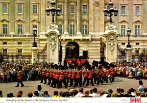 England London Buckingham Palace Changing of The Guard 1965