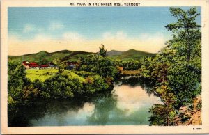 Vermont Mount Pico In The Green Mountains