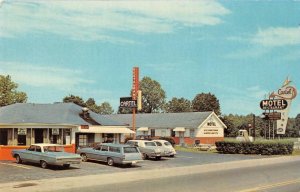 Joelton, TN Nashville CARTEL MOTEL & RESTAURANT Roadside 1960s Vintage Postcard