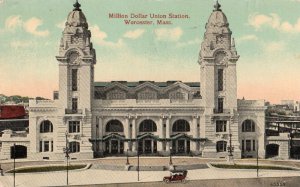 12758 Million Dollar Union Station, Worcester, Massachusetts 1915