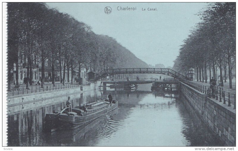 CHARLEROI, Hainaut, Belgium, 1900-1910´s; Le Canal