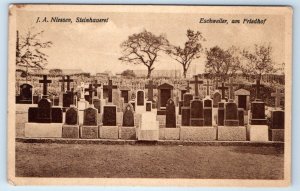 J. A. Niessen stonemason Eschweiler cemetery GERMANY Postcard