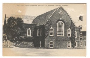 Postcard Kent Hall Women's College  University Delaware Newark DE