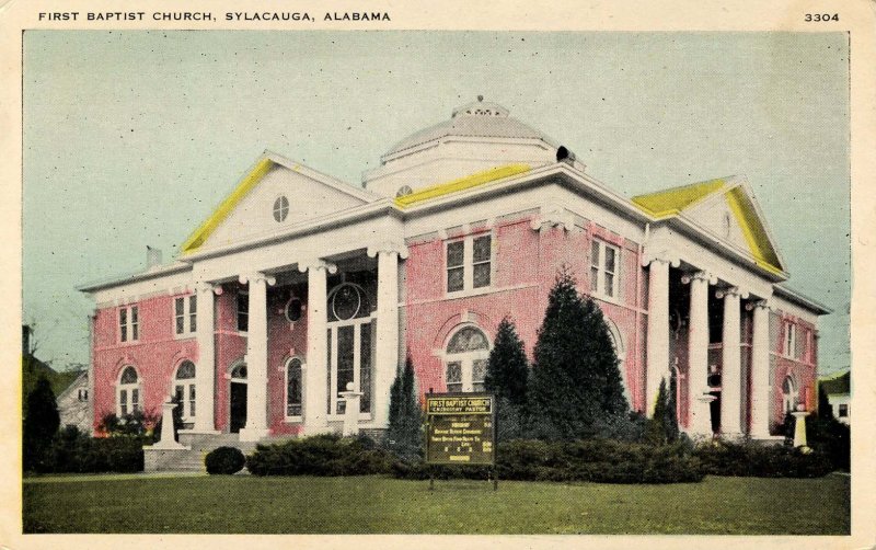 AL - Sylacauga. First Baptist Church