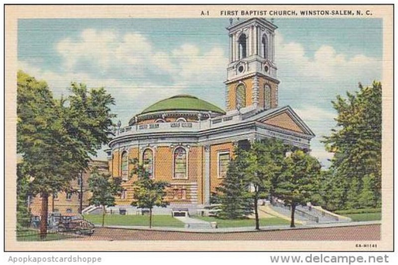 North Carolina Wintston Salem First Baptist Church
