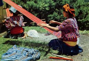 Central America - Guatemala. Typical Stickings and Native Indians