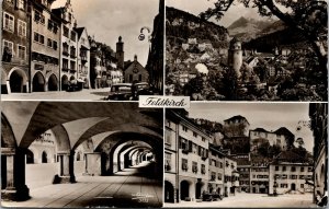 Vtg Feldkirch Austria RPPC Real Photo 1950s Postcard