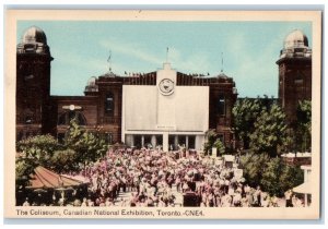 c1940s The Coliseum Canadian National Exhibition Grounds Toronto Canada Postcard 