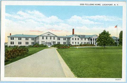 NY - Lockport, Odd Fellows Home