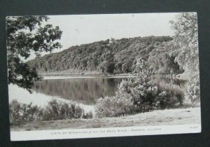 Vista Of Stronghold On The Rock River Oregon IL 1946 C R Childs Co Chrome