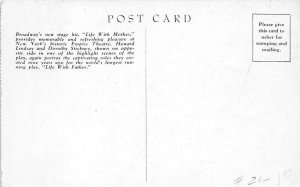 Broadway New Stage Hit Life With Mother View Back Image 