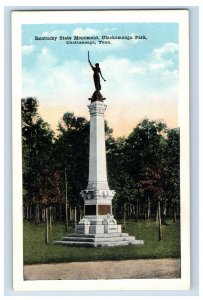 C. 1910 Kentucky State Monument Chickamauga Park Tenn. Postcard P213E