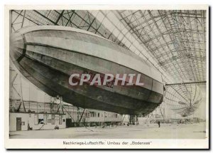 Postcard Modern Zeppelin Aviation Umbau der Bodensee