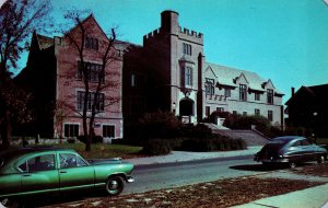 VINTAGE POSTCARD WOMEN'S ACTIVITIES BUILDING ON THE OHIO STATE UNIVERSITY CAMPUS