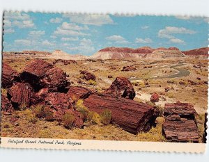 Postcard Long Logs, Petrified Forest National Park, Arizona