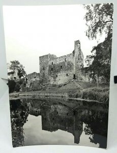 Hailes Castle Haddington Nr East Linton East Lothian Vintage RP  Postcard