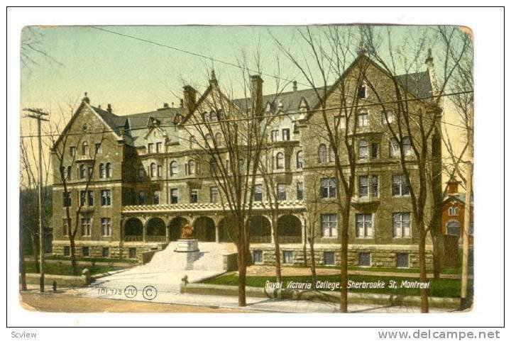 Royal victoria College, Montreal , Quebec , Canada , PU-1910