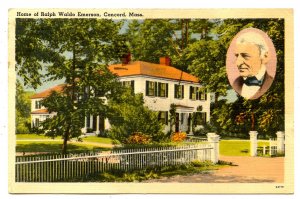 MA - Concord. Home of Ralph Waldo Emerson