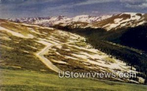 Trail Ridge Road - Rocky Mountains, Colorado CO