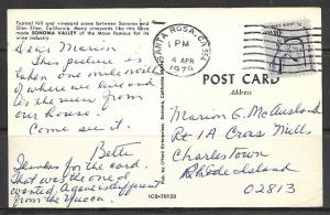 California, Sonoma - Vineyard Scene - [CA-096]