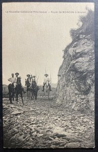 Mint New Caledonia Real Picture Postcard RPPC Moindon Route