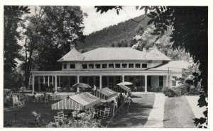 Postcard The Casino And The Luncheon Lawn Homestead Hot Springs Virginia VA