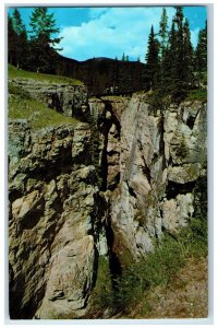 1972 Maligne Canyon Jasper Park Alberta Canada Vintage Posted Postcard