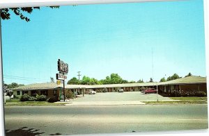 c1960s Silver Saddle Motel King City California Postcard Cars Roadside Us 101 