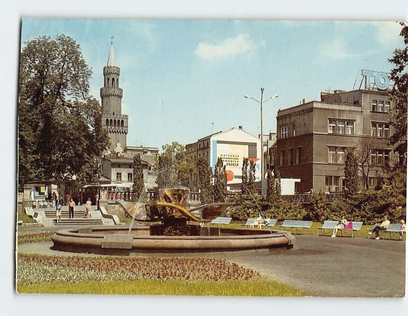 Postcard Plac Wolności, Opole, Poland