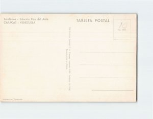 Postcard Teleférico, Estación Pico del Avila, Caracas, Venezuela