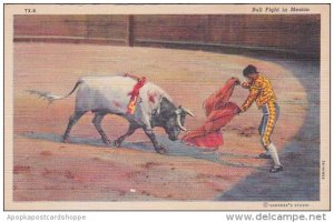 Bull Fight In Mexico Curteich