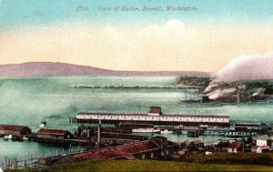 Washington Everett View Of Harbor