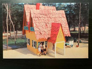 Vintage Postcard 1955 Storyland Village Grandmothers House Neptune New Jersey NJ