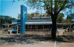 Postcard 1950s Michigan Holland Hamburger Stand Russ's Drive In  MI24-2985