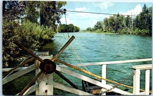 Postcard - View From Menor's Ferry, Grand Teton National Park - Moose, Wyoming