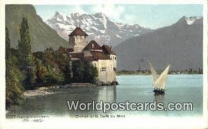 Chillon et la Dent du Midi Swizerland Unused 