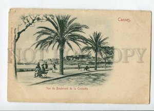 3087235 FRANCE Cannes Vue Boulevard de la Croisette Vintage PC