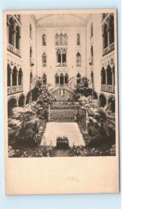 The Court Isabella Stewart Gardner Museum Boston Massachusetts Mass Postcard C31